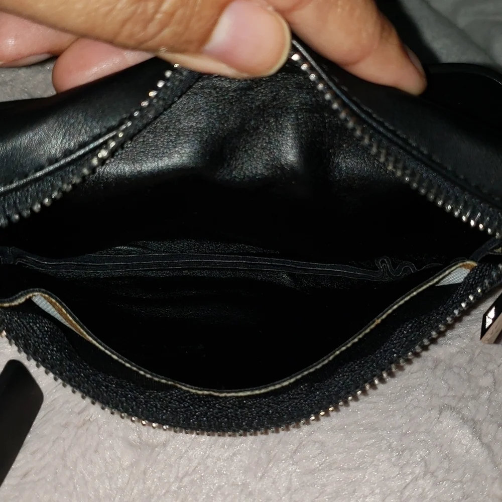 NEW- Style & Co Black Waist Pack/ Fanny Pack, Nylon, Sz Medium - Picture 5 of 6